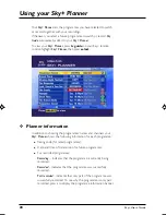 Preview for 24 page of Pace sky+ User Manual