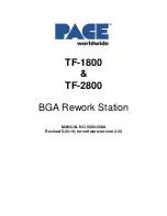 Pace TF-1800 Manual preview