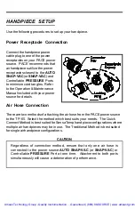 Предварительный просмотр 5 страницы Pace TP-65 Operation & Maintenance Instructions Manual