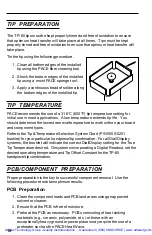 Preview for 11 page of Pace TP-65 Operation & Maintenance Instructions Manual