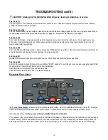 Preview for 30 page of PaceMaster Silver Select TMP1609 Owner'S Manual