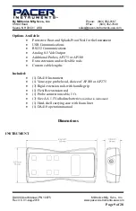 Preview for 9 page of Pacer Instruments DA400 User Manual