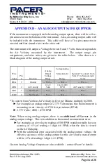 Preview for 16 page of Pacer Instruments DA400 User Manual