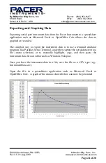 Preview for 24 page of Pacer Instruments DA400 User Manual