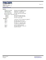 Preview for 4 page of Pacer Instruments DA40T User Manual