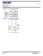 Preview for 8 page of Pacer Instruments DA40T User Manual