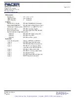 Preview for 5 page of Pacer Instruments DTA4000 User Manual