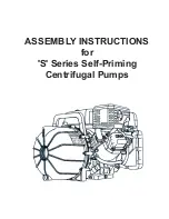 Pacer S Series Assembly Instructions Manual preview