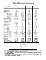 Preview for 10 page of PaceSaver Eclipse series Owner'S Manual