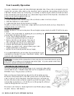 Preview for 22 page of PaceSaver Scout RF Owner'S Manual