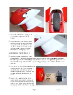 Предварительный просмотр 7 страницы Pacific Aeromodel 27 percentGee Bee "Y" ARF Instruction Manual