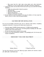 Preview for 9 page of Pacific Bay CASCADIA PB-TS03 Installation Manual