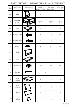 Preview for 5 page of Pacific Casual 116-002-4DS Assembly Instructions Manual