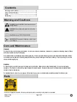 Preview for 2 page of Pacific Casual 143-002-4SEC-V2 User Instructions