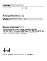 Preview for 2 page of Pacific Casual 1500303 Assembly And Use Instructions