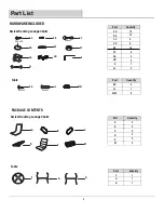 Preview for 3 page of Pacific Casual 1500303 Assembly And Use Instructions