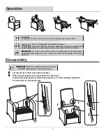 Preview for 5 page of Pacific Casual 181-831-REC-KD-CS Assembly And Use Instructions