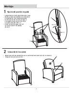 Preview for 14 page of Pacific Casual 181-831-REC-KD-CS Assembly And Use Instructions