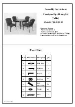 Preview for 1 page of Pacific Casual 186-S50-5D Assembly Instructions