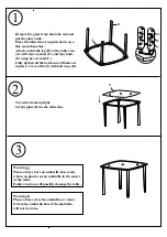 Preview for 2 page of Pacific Casual 186-S50-5D Assembly Instructions