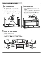 Preview for 5 page of Pacific Casual 1902282 Assembly And Use Instructions