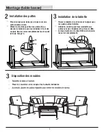 Preview for 11 page of Pacific Casual 1902282 Assembly And Use Instructions