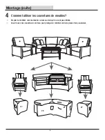 Preview for 12 page of Pacific Casual 1902282 Assembly And Use Instructions