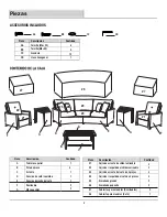 Preview for 15 page of Pacific Casual 1902282 Assembly And Use Instructions