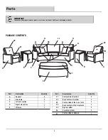 Preview for 3 page of Pacific Casual 1902396 Assembly And Use Instructions