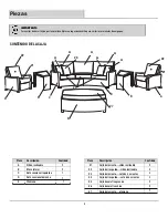 Preview for 13 page of Pacific Casual 1902396 Assembly And Use Instructions