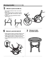 Preview for 13 page of Pacific Casual 1902490 Assembly And Use Instructions