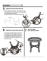 Preview for 20 page of Pacific Casual 1902490 Assembly And Use Instructions