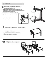 Preview for 21 page of Pacific Casual 1902490 Assembly And Use Instructions