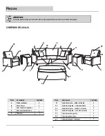 Preview for 13 page of Pacific Casual 201-079-6TTR-BRN Assembly And Use Instructions