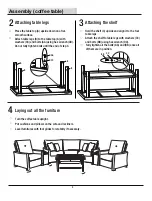 Preview for 5 page of Pacific Casual 203-023-6TTR-UK Assembly And Use Instructions