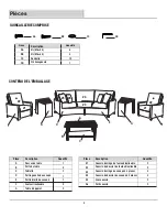 Preview for 8 page of Pacific Casual 203-023-6TTR-UK Assembly And Use Instructions