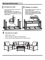 Preview for 10 page of Pacific Casual 203-023-6TTR-UK Assembly And Use Instructions