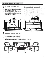 Preview for 15 page of Pacific Casual 203-023-6TTR-UK Assembly And Use Instructions