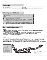 Preview for 2 page of Pacific Casual 2127151 Use And Care Instructions Manual