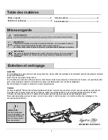 Preview for 6 page of Pacific Casual 2127151 Use And Care Instructions Manual