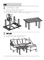 Preview for 5 page of Pacific Casual 2127157 Assembly And Use Instructions