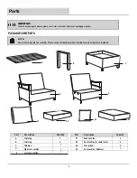 Preview for 8 page of Pacific Casual 2127157 Assembly And Use Instructions