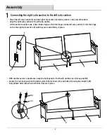 Preview for 9 page of Pacific Casual 2127157 Assembly And Use Instructions