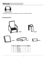 Preview for 3 page of Pacific Casual 221-8J1-3SS-BCL Use And Care Instructions Manual