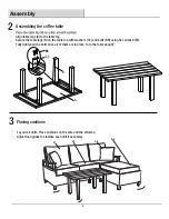 Preview for 10 page of Pacific Casual 223-4B0-3CS Assembly And Use Instructions