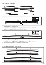 Preview for 5 page of Pacific Casual 2720648 Assembly Instruction Manual