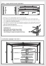 Preview for 6 page of Pacific Casual 2720648 Assembly Instruction Manual