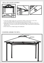 Preview for 9 page of Pacific Casual 2720648 Assembly Instruction Manual