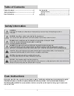 Preview for 2 page of Pacific Casual 5HGZ1989-WBS Use And Care Manual