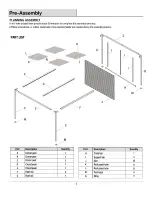 Preview for 3 page of Pacific Casual 5HGZ1989-WBS Use And Care Manual